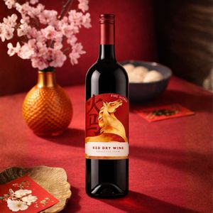Vino Tinto Seco Fire Horse |   Tempranillo Garnacha 11% ABV 750ml |   Vino Tinto Joven Español - Product Image 2