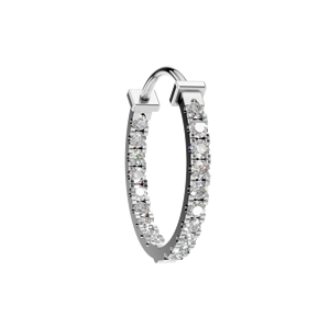 Elegantes Pendientes de Oro Sólido de 14K con Diamantes Cultivados en Laboratorio, Corte Brillante Redondo, Certificados por IGI, Joyería de Lujo para Mujer, Pieza de Regalo - Product Image 2