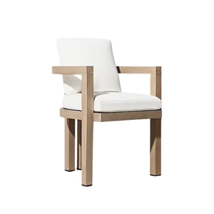 Mobilier d'extérieur et d'intérieur Canapé de jardin Canapé de salon Canapé en tissu simple avec cadre en bois Haute qualité Direct Factory - Product Image 1