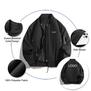 Chaqueta Bomber Varsity de Invierno con Estilo, Patrón de Camuflaje, Bordado Personalizado e Impresión de Logotipo Frontal - Product Image 2