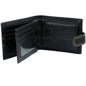 Precio Barato al por mayor Hombres Cartera de cuero de calidad superior Pakistán Fabricado Hombres Carteras de cuero genuino - Product Image 2