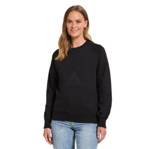 Sweat-shirt pour femme à col rond, imprimé personnalisé sur le devant, en molleton 100% coton, de qualité supérieure, très vendu, taille oversize, hiver, écologique, ODM - Product Image 1