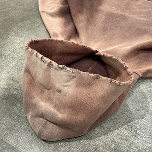 Sudaderas con capucha personalizadas de alta calidad para hombre, sudaderas bordadas de invierno de talla grande, ropa de calle, sudadera con hombro caído - Product Image 5