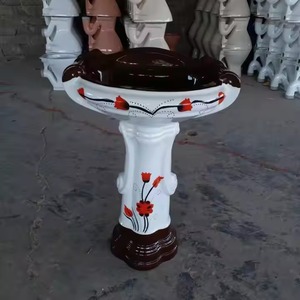 Diverses spécifications Lavabo lavabo sur pied Lavabo sur pied Lavabo en céramique Nouveau lavabo - Product Image 4