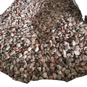 Cheap price pink pebbles natural river cobbles gravel stone