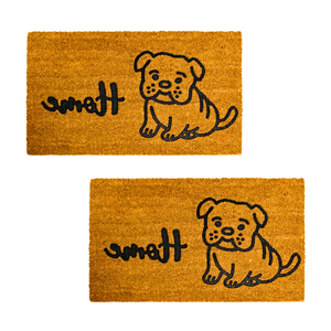 Vietnam Exporter of High-Quality Durable Coconut Coir WELCOME <b>MATS</b> RUGS with PVC <b>for</b> Home and <b>Garden</b> Use - Product Image 1