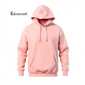 Sweat à capuche décontracté pour homme, personnalisé, avec poche, en polaire douce et chaude, cordon de serrage réglable, imprimé 3D en relief, tissu uni teint, hiver - Product Image 4