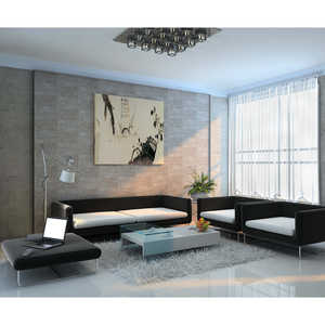 Panel de repisa de chocolate ECM, material de piedra duradero para diseño de interiores - Product Image 2