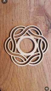 Sous-verre personnalisé en pierre carrée Mdf avec panneau dur de sublimation 3.75 écologique moderne avec sous-verre arrière en liège - Product Image 5