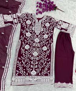 ชุดผ้าสไตล์แอฟริกันสองชิ้นสีดำชุดสองชิ้นสไตล์บูติคสไตล์ลำลองเปิดปิดยาวสีขาว - Product Image 5