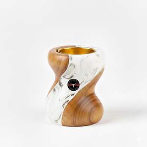 Quemador de Incienso de Resina, Soporte Hecho a Mano de Madera de Acacia, Decoración Religiosa para el Hogar, Soporte de Meditación - Product Image 4