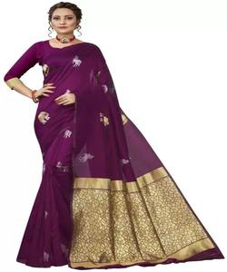 Lancement d'un nouveau saree design avec vêtement de travail jacquard - Product Image 5