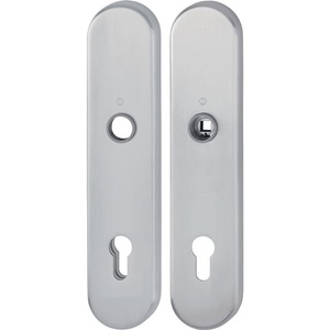 Long Escutcheon Pair E3331/3310 Matt F69 PZ 92mm HOPPE <b>Curtain</b> <b>Poles</b> Tracks & Accessories - Product Image 1