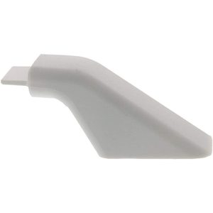 Bouchon d'extrémité de poignée de porte de four ménager ERP WB7X7189 en plastique, alimentation électrique et manuelle - Product Image 1