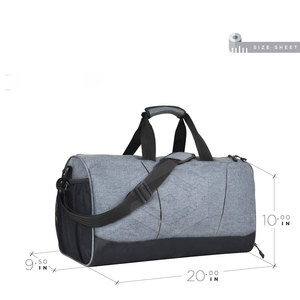 Bolsas Deportivas de Poliéster Ligeras y Personalizables de Alta Calidad, Servicio OEM, Fabricante de Pakistán, Gran Capacidad para Viajes 2025 - Product Image 2
