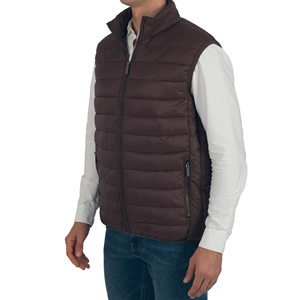Gilet matelassé en toile sans manches pour homme de haute qualité, imprimé personnalisé, dernier design, vêtement d'extérieur décontracté, chauffant pour l'automne - Product Image 4