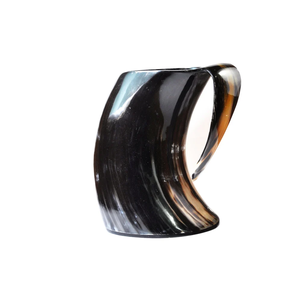 100% Premium Quality Carved Buffalo Horn Drinking <b>Mug</b> Large Capacity Viking Drinking Carved Horn <b>Mug</b> for Gifting at Low Prices - Product Image 3