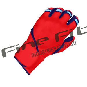 Gants de frappeur de baseball en cuir respirant Gants de softball pour hommes pour l'entraînement professionnel - Product Image 3