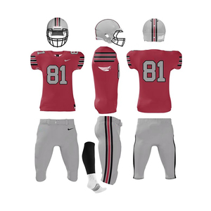 Conjunto de camiseta de fútbol americano de la mejor calidad, ropa deportiva de verano, uniforme de sublimación recién llegado para fútbol - Product Image 4