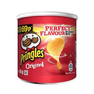 Precios económicos al por mayor para PRINGLES 165g, papas fritas de textura dura con sabor salado. - Product Image 3