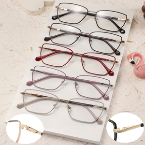 FEROCE Silmo Marcos ópticos Gafas Ópticas Última tendencia Gafas Marco Gafas de metal Gafas - Product Image 1