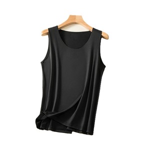 2025 débardeur en coton pour femmes 240gsm respirant col rond personnalisé débardeur à la mode - Product Image 2