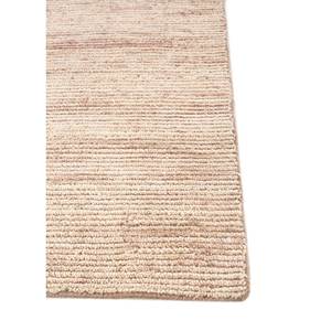 พรมขนสัตว์ทำมือขนาดใหญ่ สีเบจและสีน้ำตาล ลายเส้นสี่เหลี่ยมผืนผ้า ขนาด 9x12 ฟุต สำหรับห้องโถงหรือห้องนั่งเล่น-Hwl-336 - Product Image 4