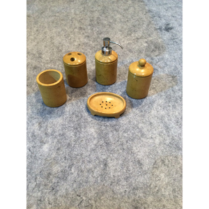 ชุดเซ็ทห้องน้ำหินอ่อนสุดหรูดีไซน์เนอร์คอลเลกชัน5ชิ้นชุดของขวัญสำหรับอาบน้ำคอลเลกชั่น4ชิ้น - Product Image 2