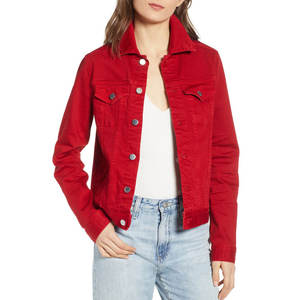 Veste en jean à manches longues de haute qualité pour femmes dernière tendance veste en jean légère et confortable pour femmes avec taux réglable - Product Image 1
