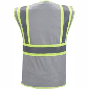 Chaleco DE TRABAJO transpirable de alta calidad con múltiples bolsillos Técnica lavada de 5 dimensiones Servicio OEM disponible - Product Image 3