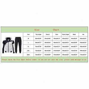 Conjunto de chándal para hombre, ropa deportiva para gimnasio, entrenamiento de manga larga, traje para correr, ropa deportiva cómoda para Fitness - Product Image 6