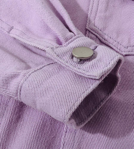 Chaquetas informales de alta calidad para mujer, ropa de calle de mezclilla transpirable, venta al por mayor, técnica de lavado de proveedores de Pakistán - Product Image 6