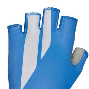 Gants de cyclisme à demi-doigt en PU personnalisables pour hommes avec logo professionnel Design respirant - Product Image 5