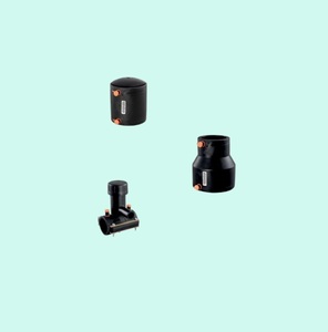 Raccords d'électro-fusion TEE égaux de 50mm de haute qualité Connexions étanches lisses et sécurisées Pipelines HDPE de haute qualité pour l'exportation - Product Image 1