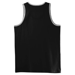 Débardeurs sans manches à motif imprimé personnalisé 100% coton pour hommes - Product Image 2