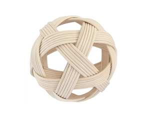 Article décoratif de boule de rotin fait main du Vietnam boule de rotin fabriquée pour l'emballage de cadeau de décor de festival et les acheteurs mondiaux - Product Image 1