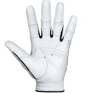 Gants de golf de haute qualité pour hommes Gants de golf en cuir véritable avec logo personnalisé Gants de golf en cuir véritable pour gauche - Product Image 6