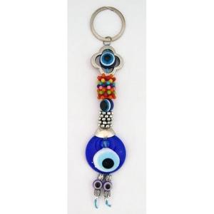 Ornement Evil Eyes Perles de verre 3X17 cm Assortiment - Product Image 1