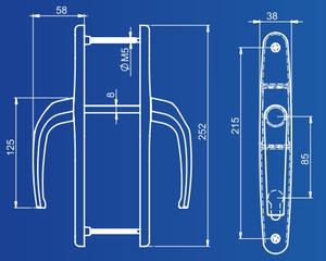 Poignée de porte Izmir Deluxe - Product Image 2