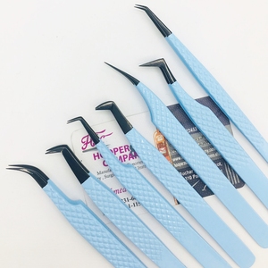 Pince à cils personnalisée avec logo de marque privée, extension de cils, pince à épiler en acier inoxydable, vison durable - Product Image 6