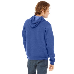 Sudaderas térmicas de poliéster y algodón de alta calidad 2024 para hombre, Sudadera con capucha de talla grande sólida con logotipo personalizado, sudaderas con capucha para hombre - Product Image 3