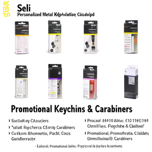 Portachiavi e Moschettoni in Metallo Personalizzati Seli, Gadget Promozionali su Misura - Product Image 2