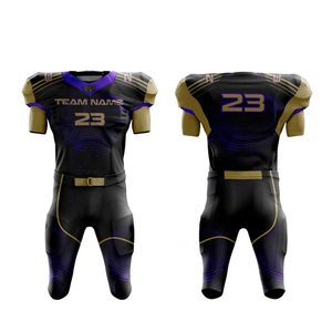 Uniformes de fútbol americano unisex de alta calidad, camisetas deportivas al aire libre ligeras impresas con logotipo personalizado para adultos, conjunto de estilo - Product Image 6