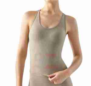 Fitness Yoga Women's <b>Crop</b> Tank <b>Tops</b> Sleeveless O-Neck Custom Breathable Quick Dry Eco-Friendly Workout <b>Tops</b> - Product Image 3