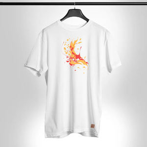 ชุดเสื้อยืดพิมพ์ลายสำหรับชายและหญิงเสื้อยืดลายกราฟิกทรงโอเวอร์ไซส์ผ้าคอตตอน320gsm ้ำหนักเบา100% โลโก้ออกแบบได้ตามต้องการ - Product Image 4