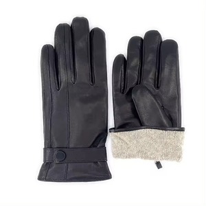 Gants de conduite en cuir imprimés avec logo professionnel du fabricant Meilleur tarif avec logo personnalisé pour la conduite de voitures et de motos - Product Image 2
