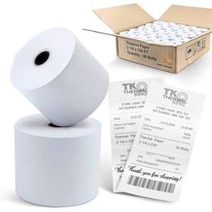 Proveedor de fábrica, rollos de papel térmico de tamaño A4, papel de cajero térmico de 80x80mm - Product Image 1
