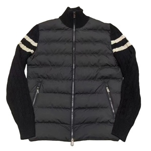 แจ็กเก็ตขนเป็ดแบบหนาสำหรับผู้ชายเสื้อแจ็กเก็ตขนเป็ดแบบหนาสำหรับใส่กลางแจ้งสีดำ - Product Image 4