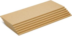 Panel de MDF Lijado sin Tratar 1220x2440mm, Fibra de Densidad Media para Muebles y Corte CNC - Product Image 1