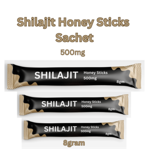 Extracto de resina pura de Shilajit del Himalaya con miel 500mg 8gm Sticks cultivados salvajes empaquetados en botella tambor o contenedor de vidrio - Product Image 2